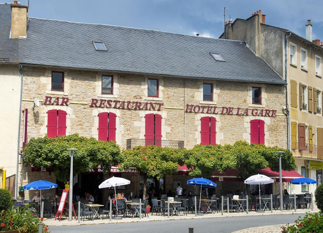 Hotel De La Gare Sévérac-le-Château Buitenkant foto